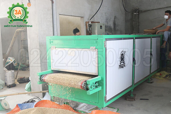 Máy sấy cám viên băng tải 3A (15)