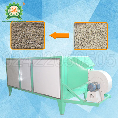 Máy sấy cám viên băng tải 3A