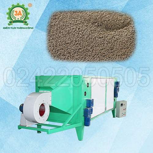 Máy sấy cám viên băng tải 3A
