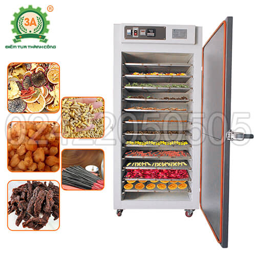 Máy sấy long nhãn 3A 12 ngăn