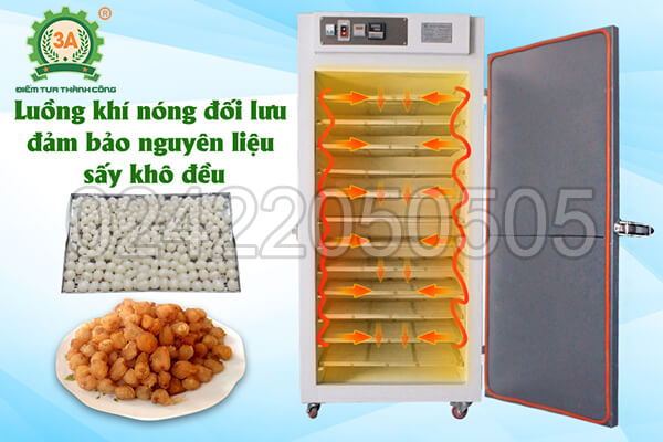 Máy sấy long nhãn 3A 12 ngăn (06)