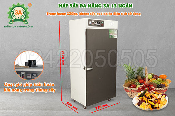 Máy sấy nông sản 3A 12 ngăn (10)
