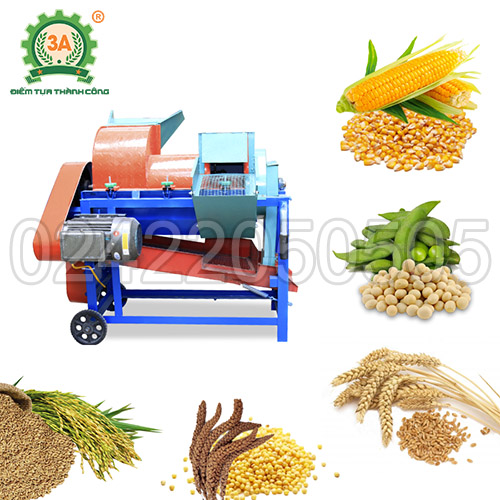 Máy bóc vỏ, tách hạt ngô 3A3kW