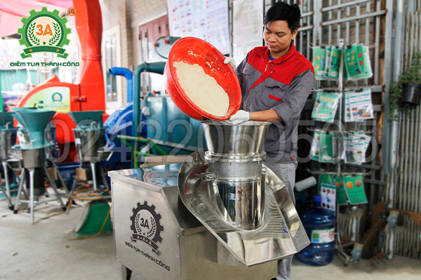 Vận hành Máy tạo hạt cốm 3A7,5Kw