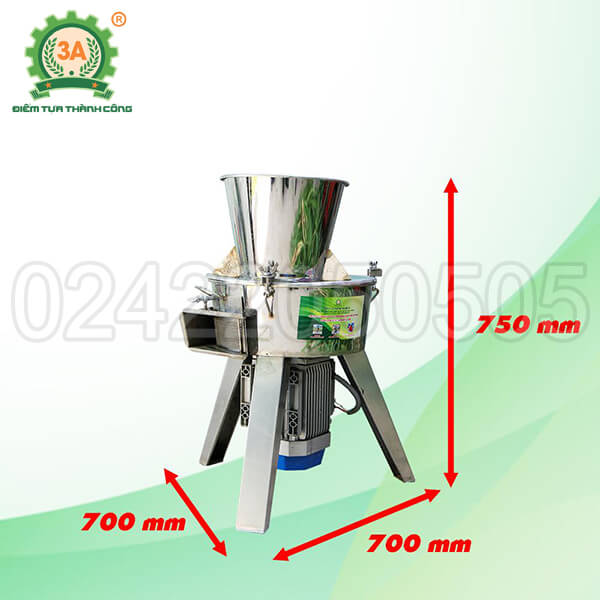 Máy thái chuối cho gà vịt 3A2,2Kw inox (13)
