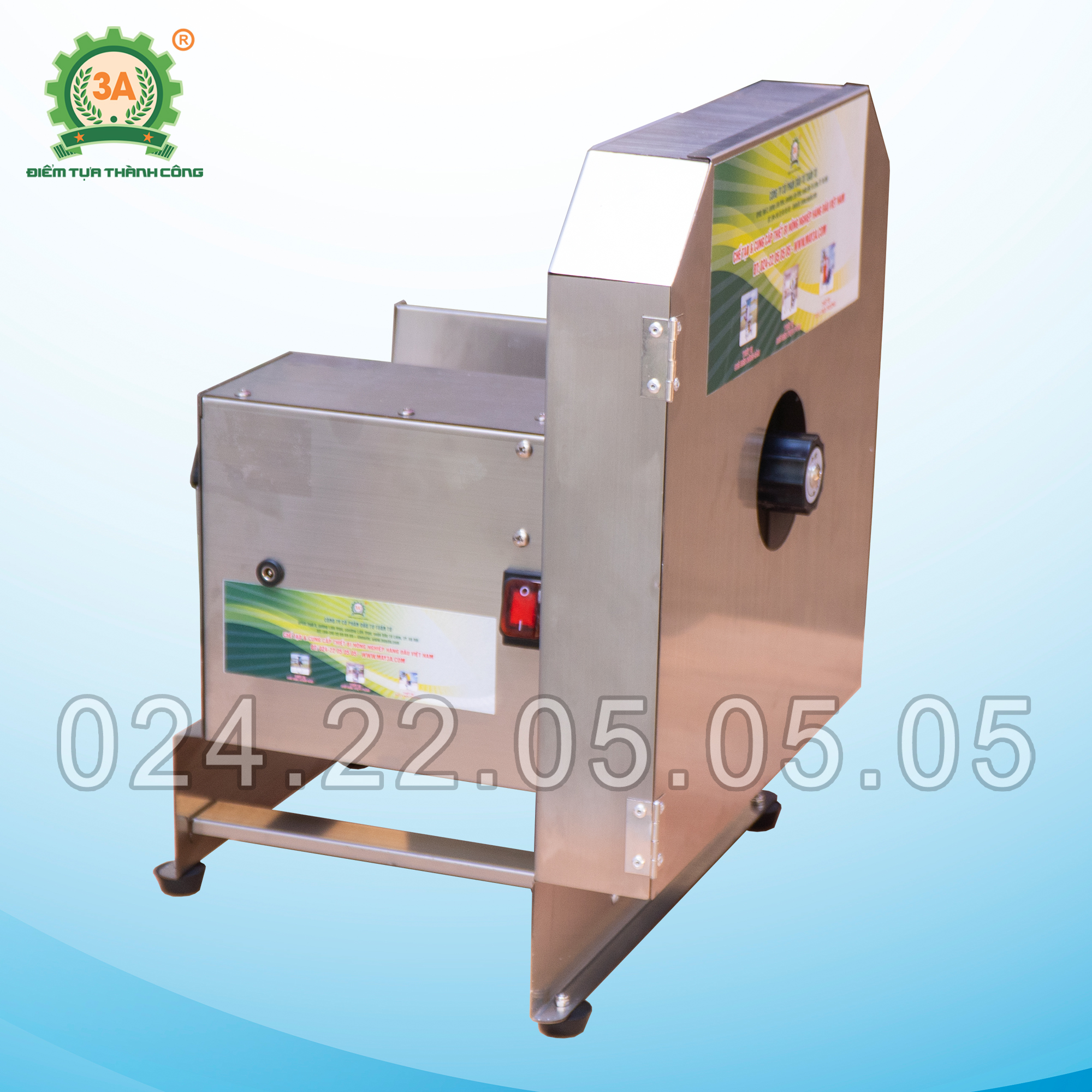 Máy thái lát củ quả inox 3A40W
