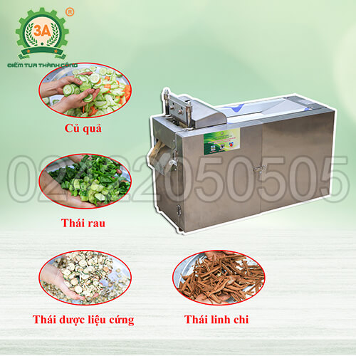Máy thái dược liệu băng tải 3A2,2Kw