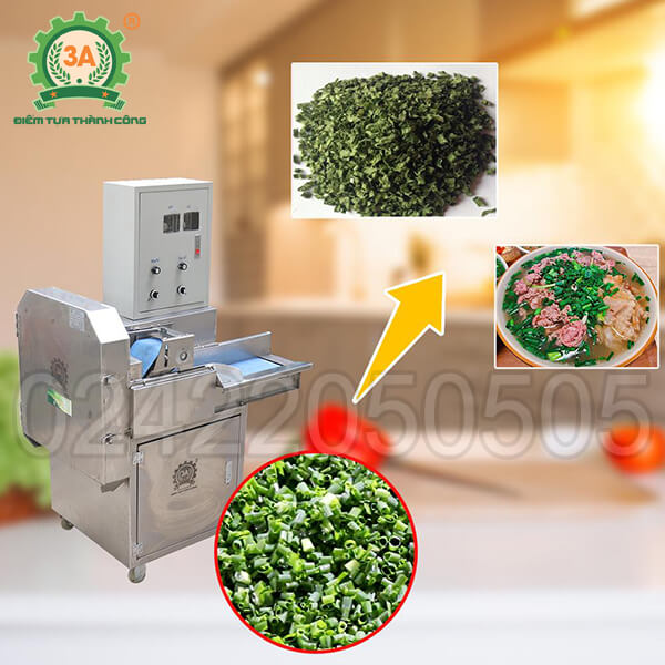 Máy thái hành lá công nghiệp 3A1,2Kw