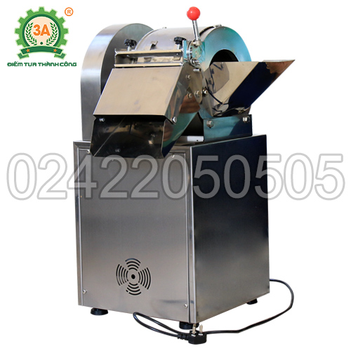 Máy thái lát, sợi rau củ quả 3A1,5kw (inox)