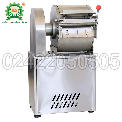 Máy thái lát, sợi rau củ quả 3A1,5kw (inox)