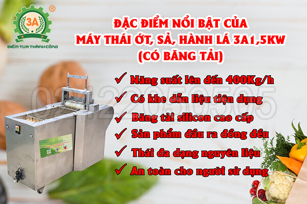 Máy thái ớt, sả, hành lá 3A1,5KW (08)