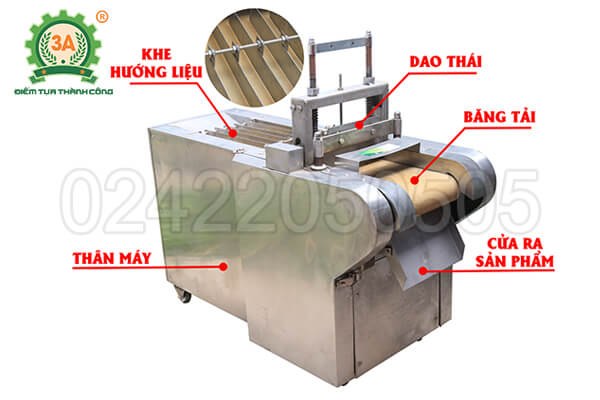 Máy thái ớt, sả, hành lá 3A1,5KW (13)