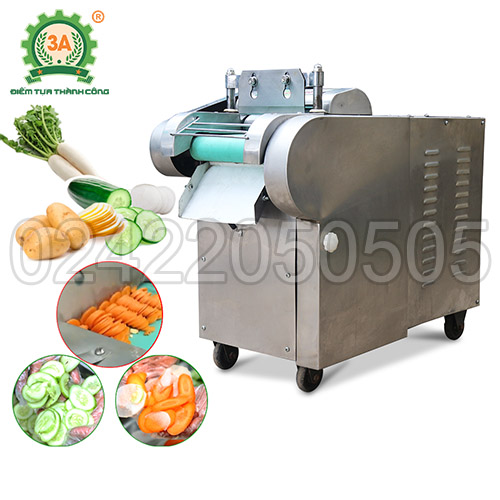 Máy thái rau, củ, quả 3A1,5Kw (loại băng tải)