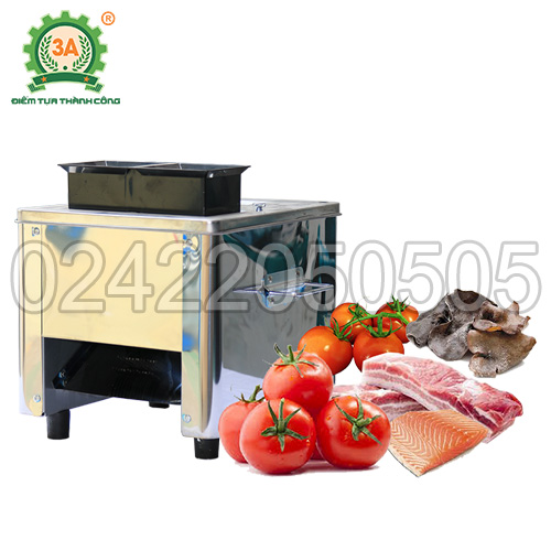 Những thiết bị nhà bếp thông minh và siêu tiện lợi của 3A - Máy thái thịt 2 cửa nạp 3A850W
