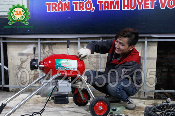 Máy thông cống 3A GQ200