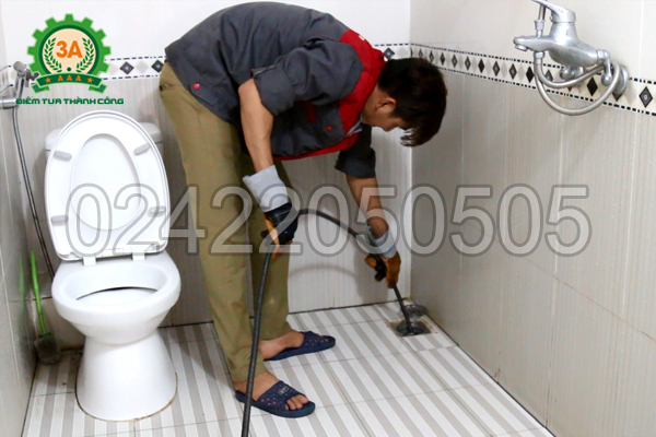 Máy thông cống GQ150 3A900W có thời gian sử dụng lâu dài