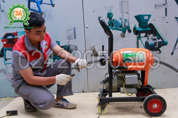 Máy thông cống lò xo 3AGQ1200