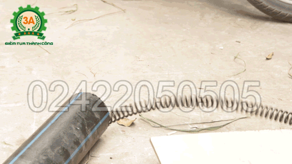Thu dây lò xo của Máy thông cống lò xo 3A GQ1200