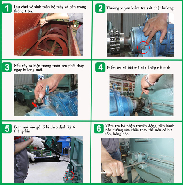Máy trộn kiểu ngang 3A3Kw