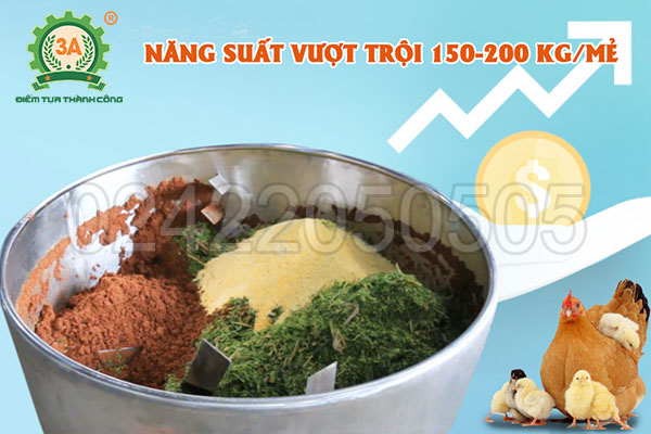 Máy trộn nguyên liệu đa năng 3A4kW (07)