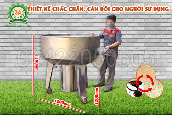 Máy trộn nguyên liệu đa năng 3A4kW (09)