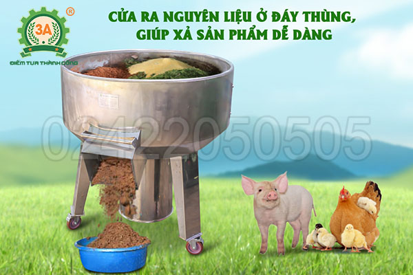 Máy trộn nguyên liệu đa năng 3A4kW (10)