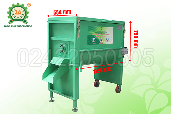 Máy đảo trộn phân hữu cơ