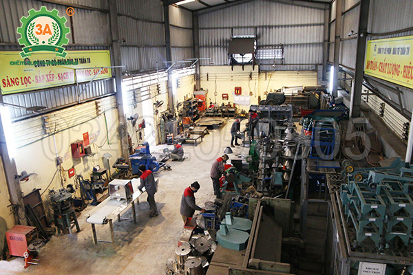 Sáng chế Máy trộn phân bón trục ngang 3A3Kw