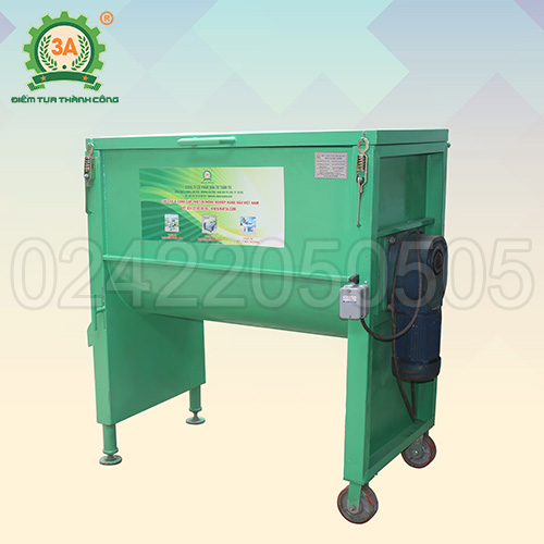 Máy trộn phân bón trục ngang 3A3Kw