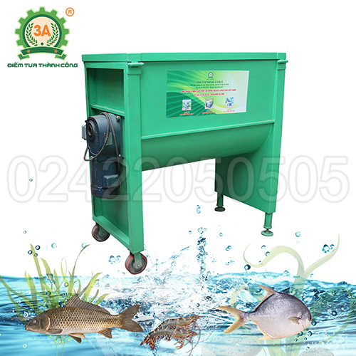 Máy trộn phân bón trục ngang 3A3Kw