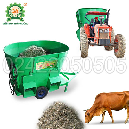Máy trộn thức ăn cho bò di động 3A11KW