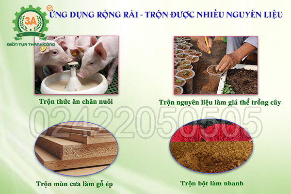 Máy trộn trục ngang inox 3A5,5Kw (15)