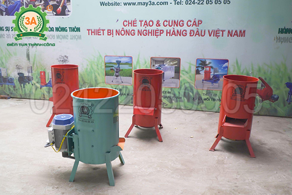 chế tạo máy xát rau củ quả 3A 
