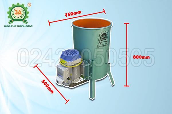 chế tạo máy xát rau củ quả 3A 