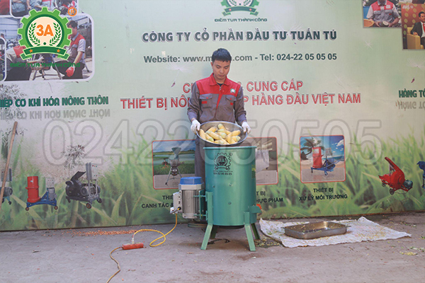 Máy xát rau củ quả thải loại 3A3Kw