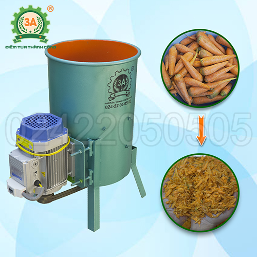 Máy xát rau củ quả thải loại 3A3Kw