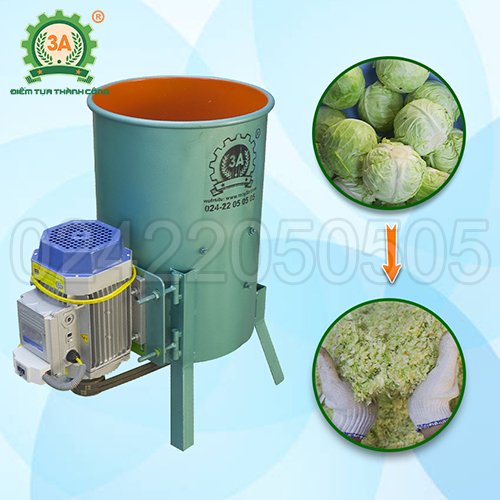 Máy xát rau củ quả thải loại 3A3Kw