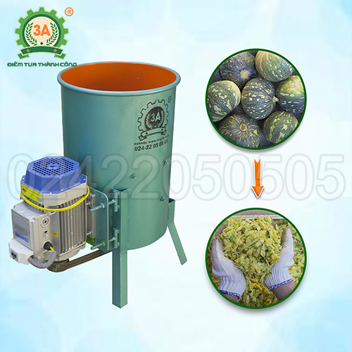 Máy xát rau củ quả thải loại 3A3Kw 
