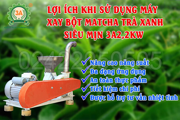 Máy xay bột matcha 3A2,2Kw (06)