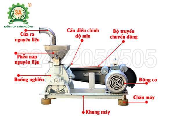 Máy xay bột matcha 3A2,2Kw (11)