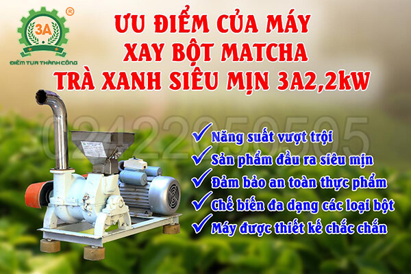 Máy xay bột matcha 3A2,2Kw (12)