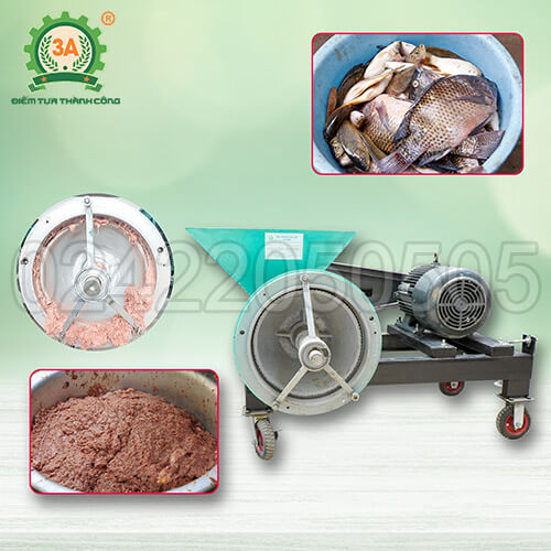 Máy xay cá công nghiệp 3A15kW (03)