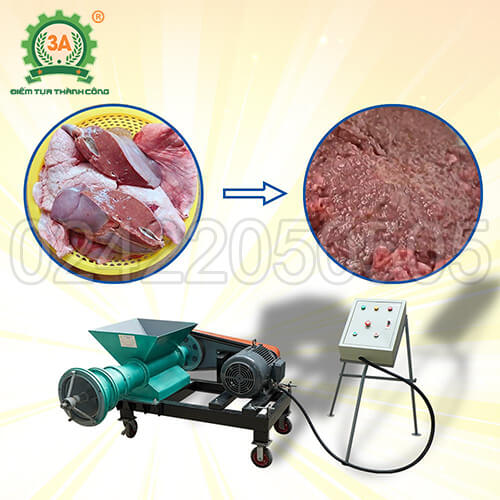 Máy xay cá công nghiệp 3A15kW (11)