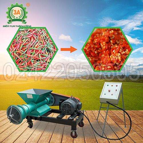 Máy xay cá công nghiệp 3A15kW