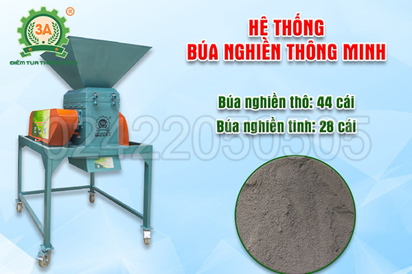 Máy nghiền đất giá rẻ 