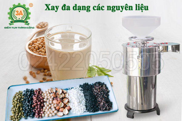 Máy xay đậu nành inox 3A800W (06)