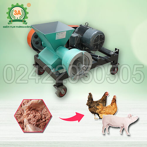 Máy xay gà, cá công suất lớn 3A11kW