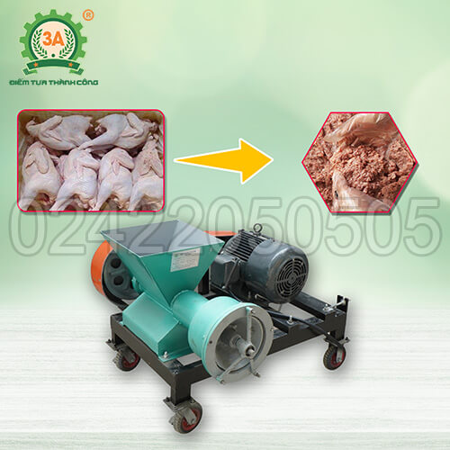 Máy xay gà, cá công suất lớn 3A11kW