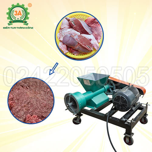 Máy xay gà, cá công suất lớn 3A11kW (15)