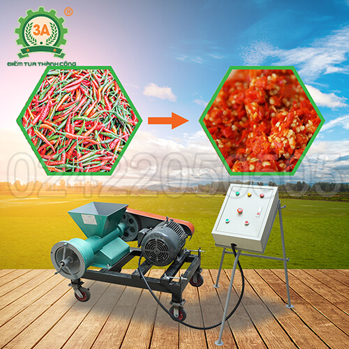 Máy xay gà, cá công suất lớn 3A11kW